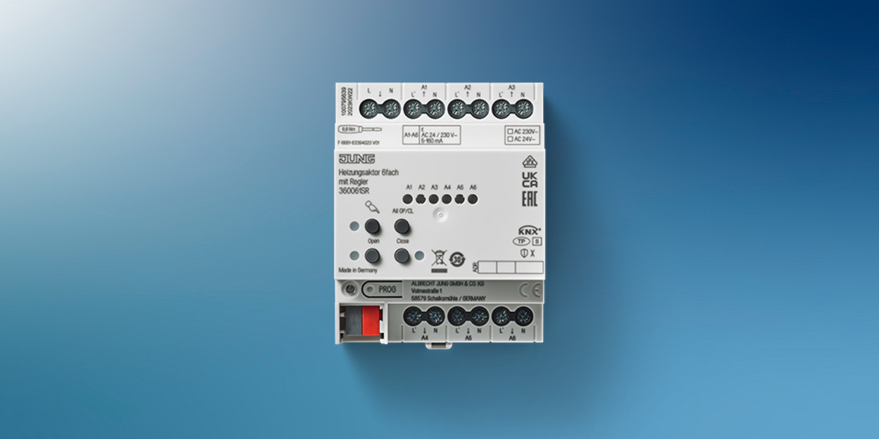 KNX Heizungsaktor 6-fach bei Elektro-Walter in Würzburg