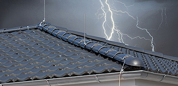 Äußerer Blitzschutz bei Elektro-Walter in Würzburg